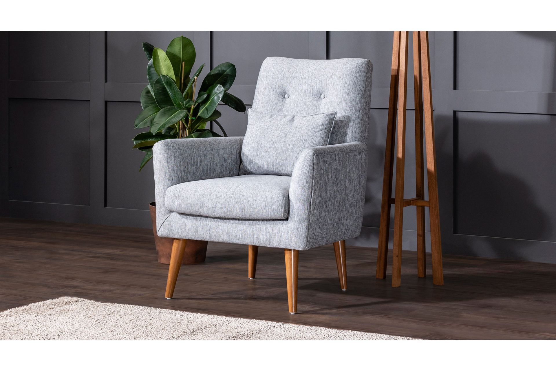 Sofagruppe Banize - Grå - Møbler - Sofaer - Sofagrupper