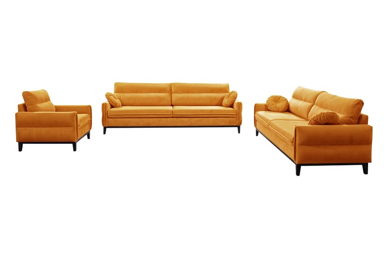 Sofagruppe Bokanda - Oransje - Sofagrupper - Sofagruppe 3 2 1