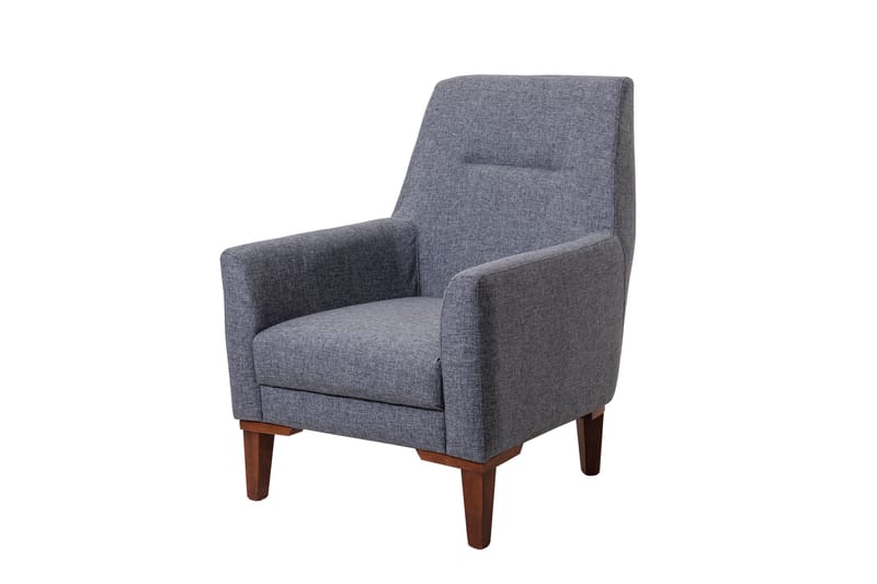 Sofagruppe Charlesbourg 3-seters Sofa + Lenestol - Mørkegrå - Sofagrupper