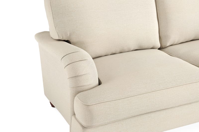 Sofagruppe Howard Oxford 2-seter+Divan+Lenestol+Fotskammel - Beige - Howard sofagruppe - Sofagrupper