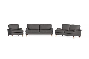 Sofagruppe Howard Oxford 3-seter + 2-seter + Lenestol