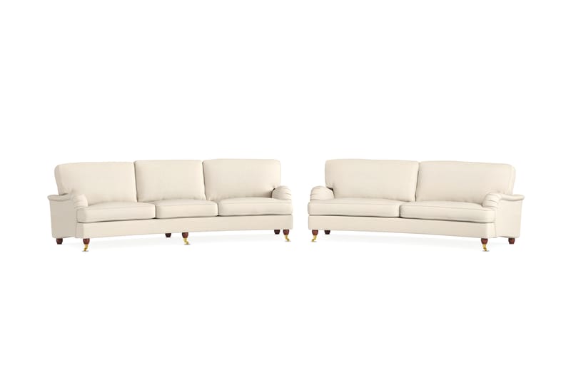 Sofagruppe Howard Oxford Buet 4-seter+3-seter - Beige - Howard sofagruppe - Sofagrupper