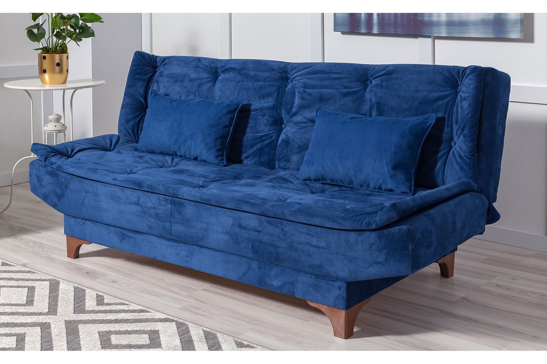 Sofagruppe Manderville - Mørkeblå - Møbler - Sofaer - Sofagrupper