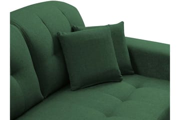 Sofagruppe Rapana Venstre med Fotskammel - Grønn - Møbler - Sofaer - Sofagrupper