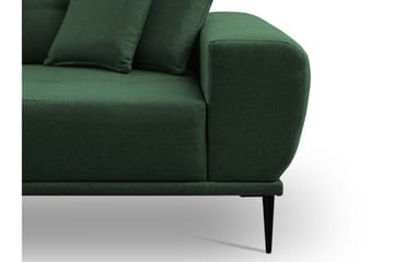 Sofagruppe Rapana Venstre med Fotskammel - Grønn - Møbler - Sofaer - Sofagrupper