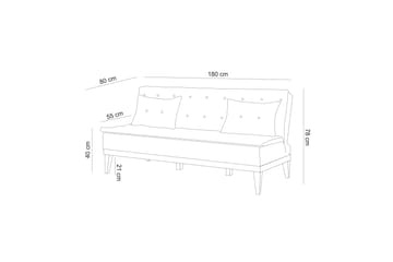 Sofagruppe Regezo - Krem - Møbler - Sofaer - Sofagrupper