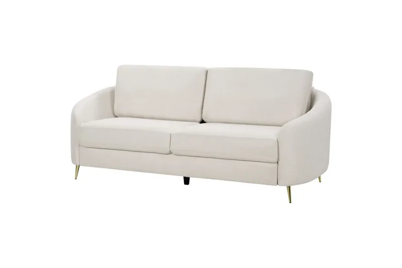 Soffgrupp Beliani Trosa Beige/guld Beige||GOLD - Møbler - Sofaer - Sofagrupper