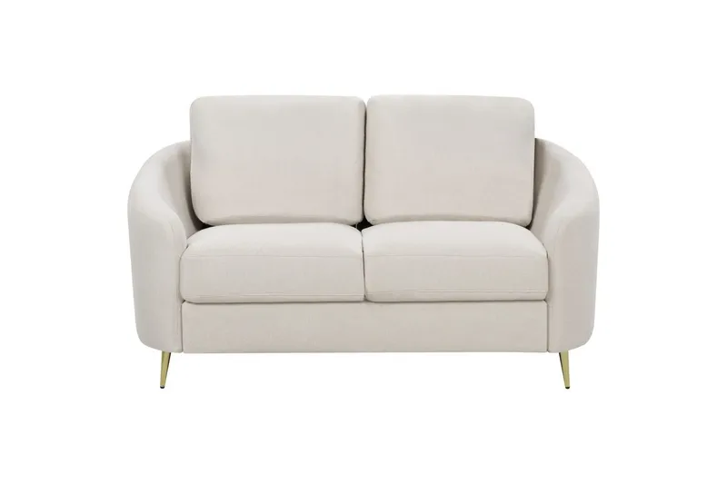 Soffgrupp Beliani Trosa Beige/guld Beige||GOLD - Møbler - Sofaer - Sofagrupper