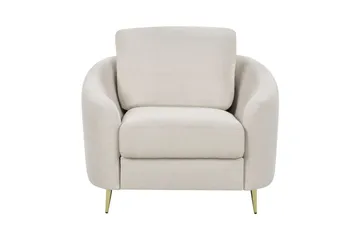 Soffgrupp Beliani Trosa Beige/guld Beige||GOLD - Møbler - Sofaer - Sofagrupper