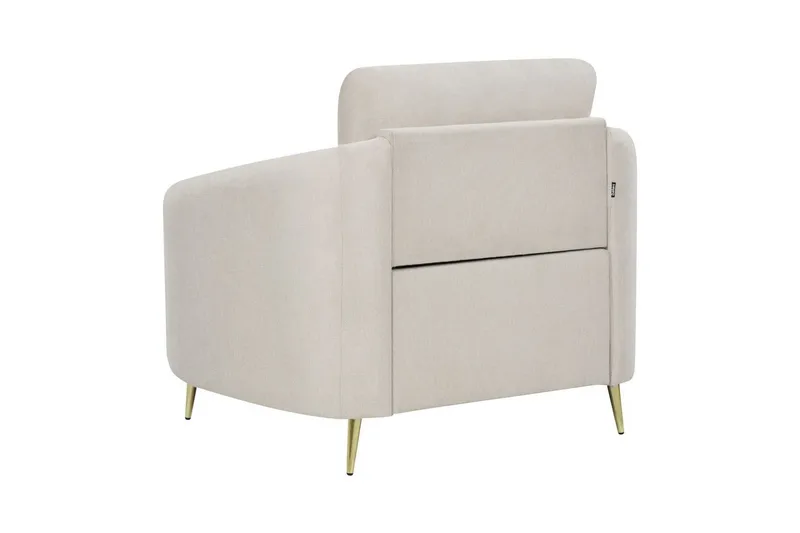 Soffgrupp Beliani Trosa Beige/guld Beige||GOLD - Møbler - Sofaer - Sofagrupper