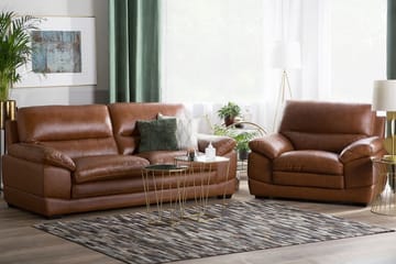 Soffgrupp Brun - Møbler - Sofaer - Sofagrupper