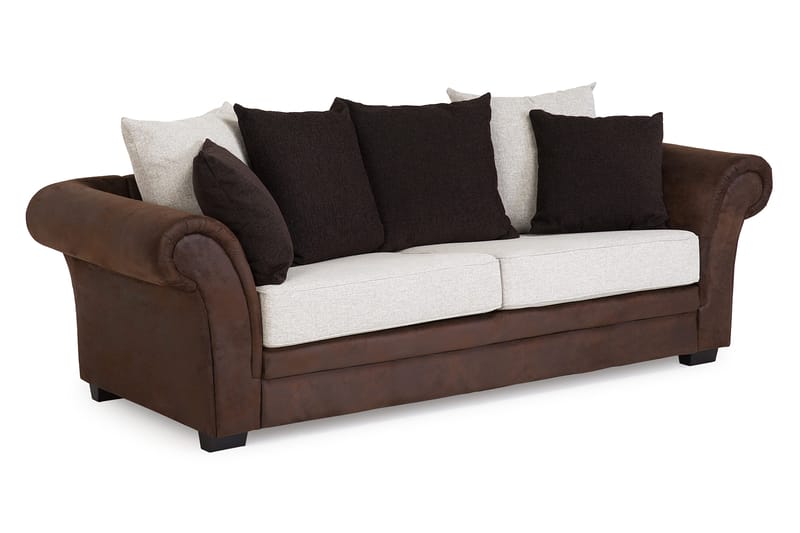 Toronto Sofagruppe 2-seter+3-seter - Brun/Beige - Møbler - Sofaer - Sofagrupper - Howard sofagruppe