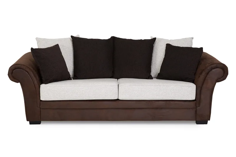Toronto Sofagruppe 2-seter+3-seter - Brun/Beige - Møbler - Sofaer - Sofagrupper - Howard sofagruppe