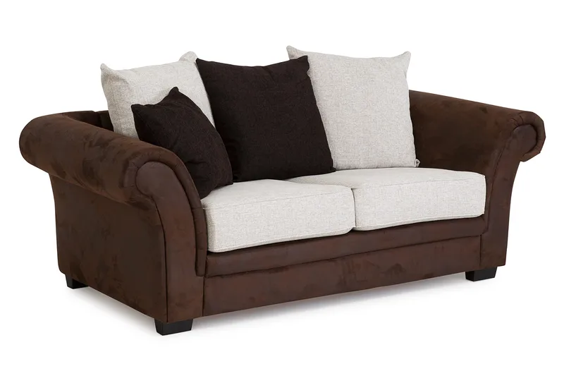 Toronto Sofagruppe 2-seter+3-seter+Lenestol - Brun/Beige - Møbler - Sofaer - Sofagrupper - Howard sofagruppe