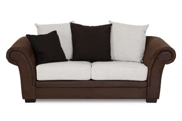 Toronto Sofagruppe 2-seter+3-seter+Lenestol - Brun/Beige - Møbler - Sofaer - Sofagrupper - Howard sofagruppe