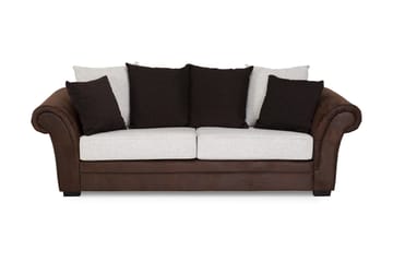 Toronto Sofagruppe 2-seter+3-seter+Lenestol - Brun/Beige - Møbler - Sofaer - Sofagrupper - Howard sofagruppe