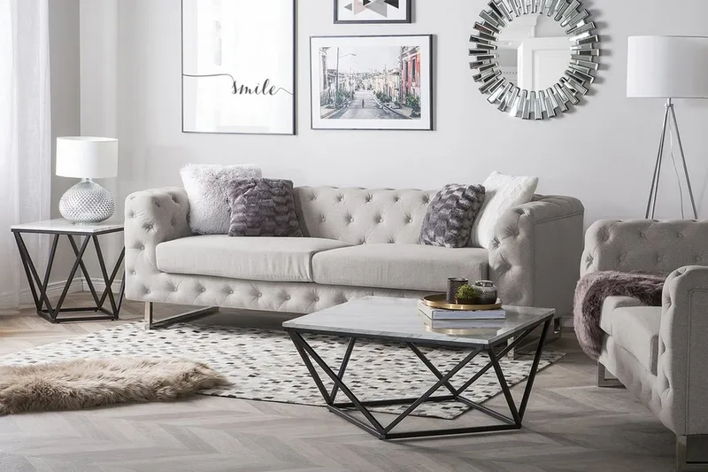 Vissland Sofagruppe 2-seter + 3-seter - Beige - Møbler - Sofaer - Sofagrupper