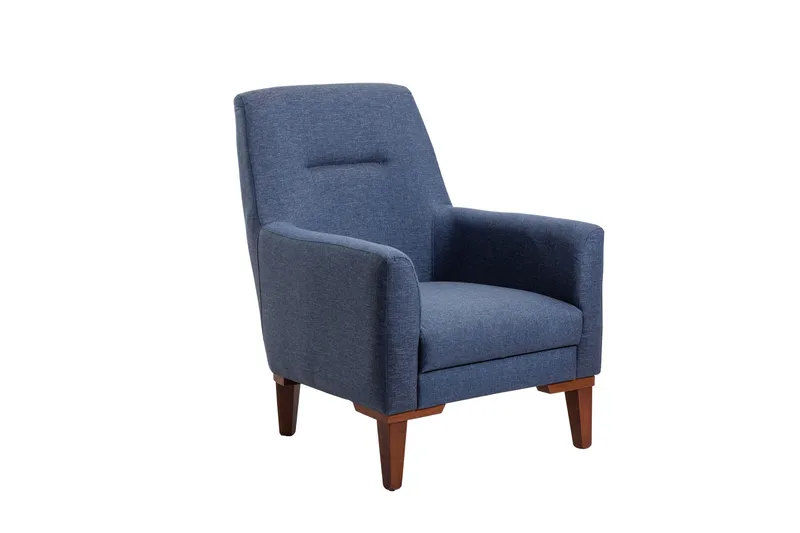 Wyong Sofagruppe 3-seters Sofa + Lenestol - Mørkeblå - Møbler - Sofaer - Sofagrupper