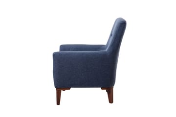 Wyong Sofagruppe 3-seters Sofa + Lenestol - Mørkeblå - Møbler - Sofaer - Sofagrupper