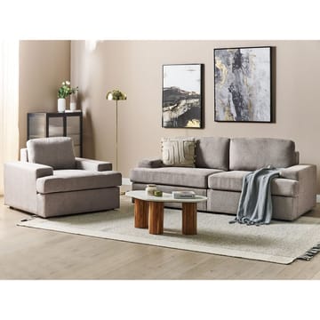 Sofasett Alla - Brun - Møbler - Sofaer - Sofagrupper - Howard sofagruppe