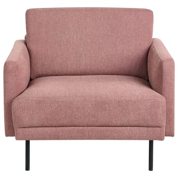 Sofasett Breda - Rosa, Svart - Møbler - Stoler - Lenestoler