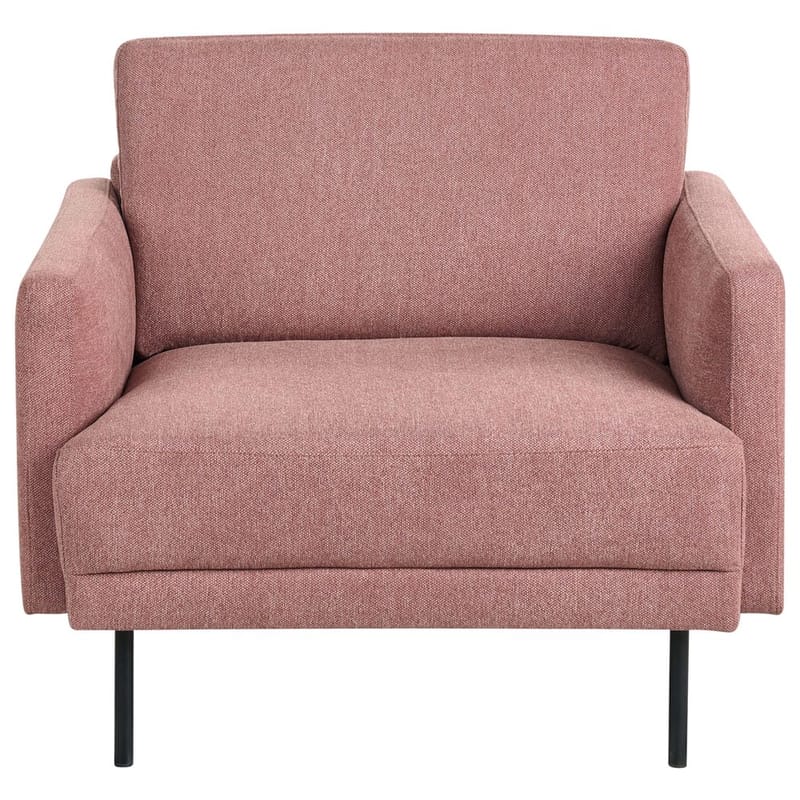 Sofasett Breda - Rosa, Svart - Møbler - Stoler - Lenestoler