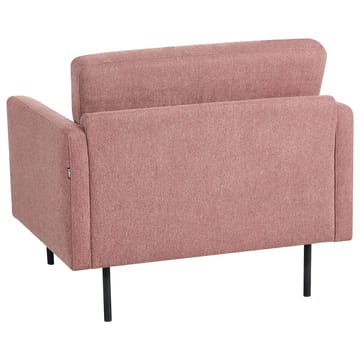 Sofasett Breda - Rosa, Svart - Møbler - Stoler - Lenestoler