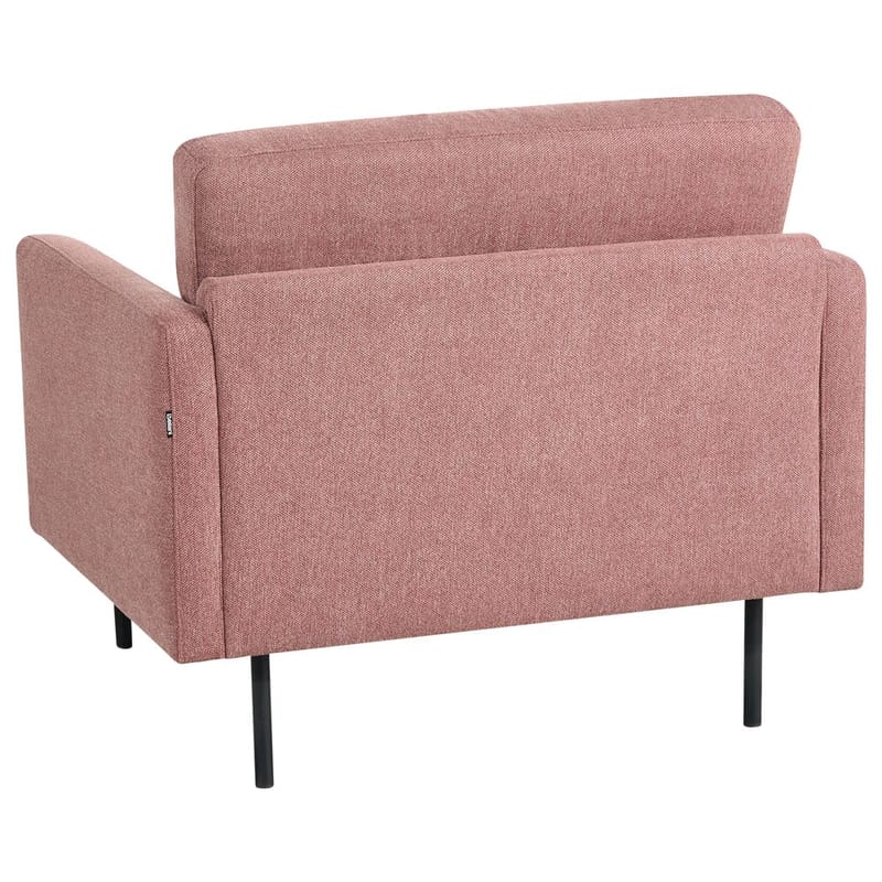 Sofasett Breda - Rosa, Svart - Møbler - Stoler - Lenestoler