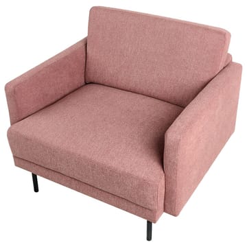 Sofasett Breda - Rosa, Svart - Møbler - Stoler - Lenestoler