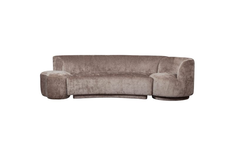 Sofasett Kombi-Popular med puff - Taupe - Møbler - Sofaer - Sofagrupper