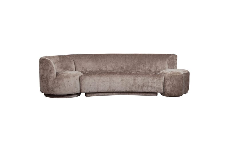 Sofasett Kombi-Popular med puff - Taupe - Møbler - Sofaer - Sofagrupper