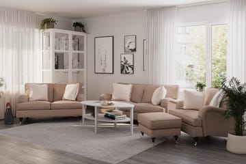 Howard Classic Armlenebeskyttelse 2-pk - Mørk beige - Møbler - Sofaer - Sofatilbehør - Armlene sofa