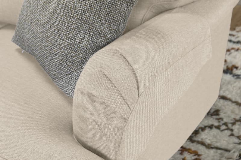 Armlenebeskytter Oxford Lyx Beige - Beige - Armlene sofa