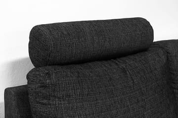 Nakkestøtte 55 cm - Cortina svart - Møbler - Sofaer - Sofatilbehør - Nakkestøtte sofa