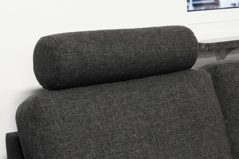 Nakkestøtte Mørkgrå - Grå - Nakkestøtte sofa
