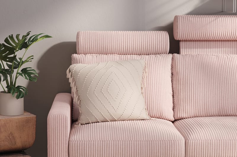 Nakkestøtte Malley - Rosa - Nakkestøtte sofa