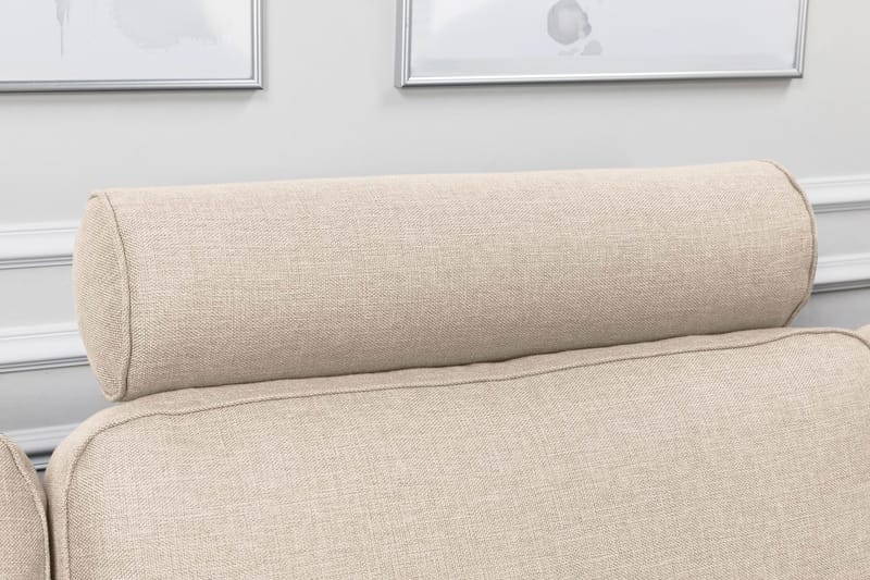Nakkestøtte Oxford Lyx Beige - Grå|Beige - Nakkestøtte sofa