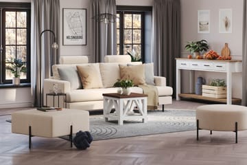Menard Compact Nakkestøtte Sofa 51 cm - Beige - Møbler - Sofaer - Sofatilbehør - Nakkestøtte sofa