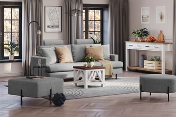 Menard Compact Nakkestøtte Sofa 51 cm - Grå - Møbler - Sofaer - Sofatilbehør - Nakkestøtte sofa