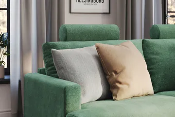 Menard Compact Nakkestøtte Sofa 51 cm - Grønn - Møbler - Sofaer - Sofatilbehør - Nakkestøtte sofa
