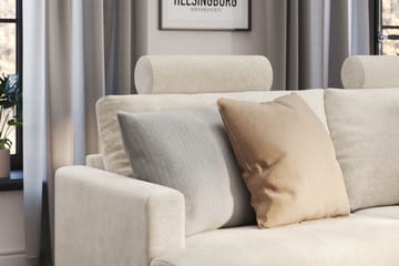 Menard Compact Nakkestøtte Sofa 51 cm - Hvit - Møbler - Sofaer - Sofatilbehør - Nakkestøtte sofa