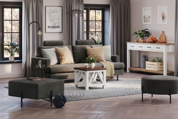 Menard Compact Nakkestøtte Sofa 51 cm - Mørkegrå - Møbler - Sofaer - Sofatilbehør - Nakkestøtte sofa