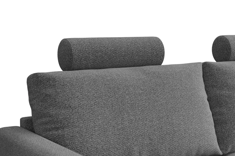 Menard Compact Nakkestøtte Sofa 51 cm - Mørkegrå - Møbler - Sofaer - Sofatilbehør - Nakkestøtte sofa