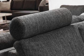 Nakkepute til sofa Scandinavian Choice Porto nakkestøtte Mørk grå - Møbler - Sofaer - Sofatilbehør - Nakkestøtte sofa