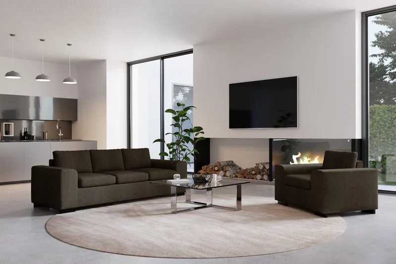 Nakkestøtte Alter Brun - Brun - Møbler - Sofaer - Sofatilbehør - Nakkestøtte sofa