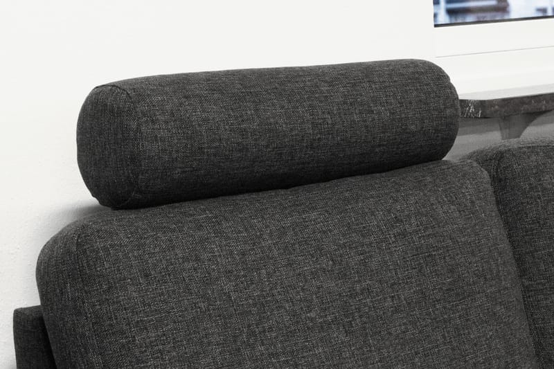 Nakkestøtte Mørkgrå - Grå - Møbler - Sofaer - Sofatilbehør - Nakkestøtte sofa