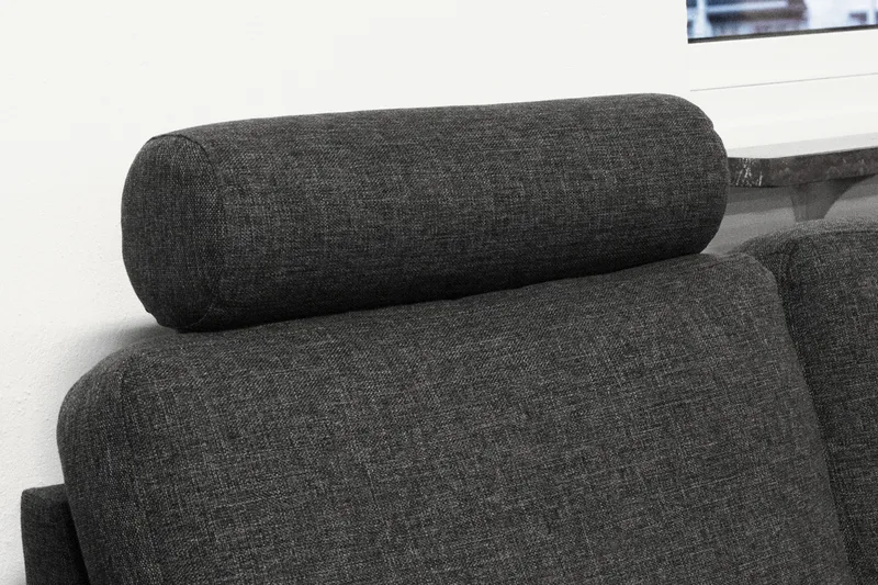 Nakkestøtte Mørkgrå - Mørkegrå - Møbler - Sofaer - Sofatilbehør - Nakkestøtte sofa