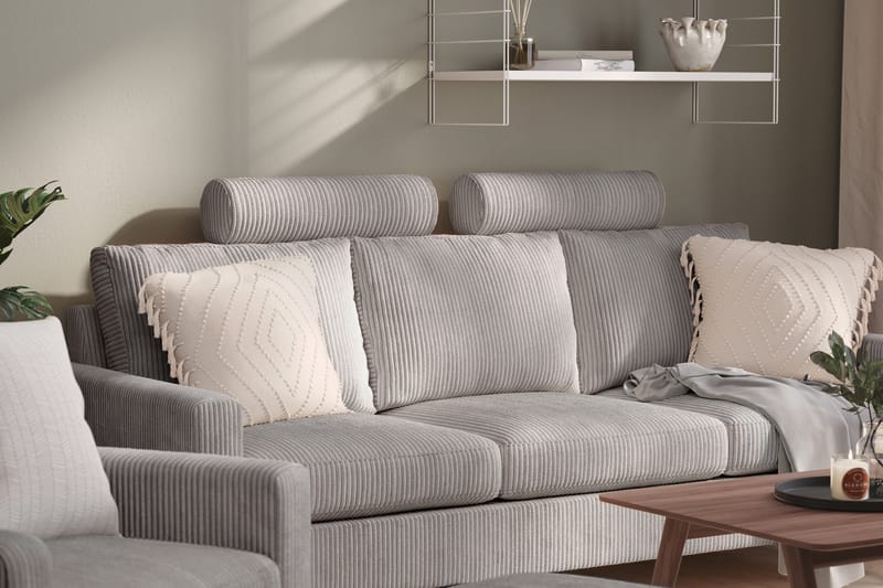 Nakkestøtte Malley - Mørkegrå - Nakkestøtte sofa