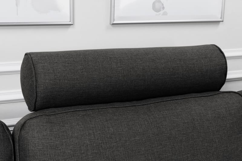 Nakkestøtte Oxford Lyx Mørkgrå - Grå - Nakkestøtte sofa