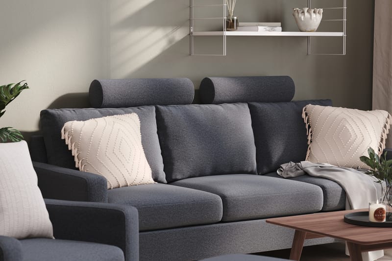 Nakkestøtte Peppe - Mørkgrå - Møbler - Sofaer - Sofatilbehør - Nakkestøtte sofa